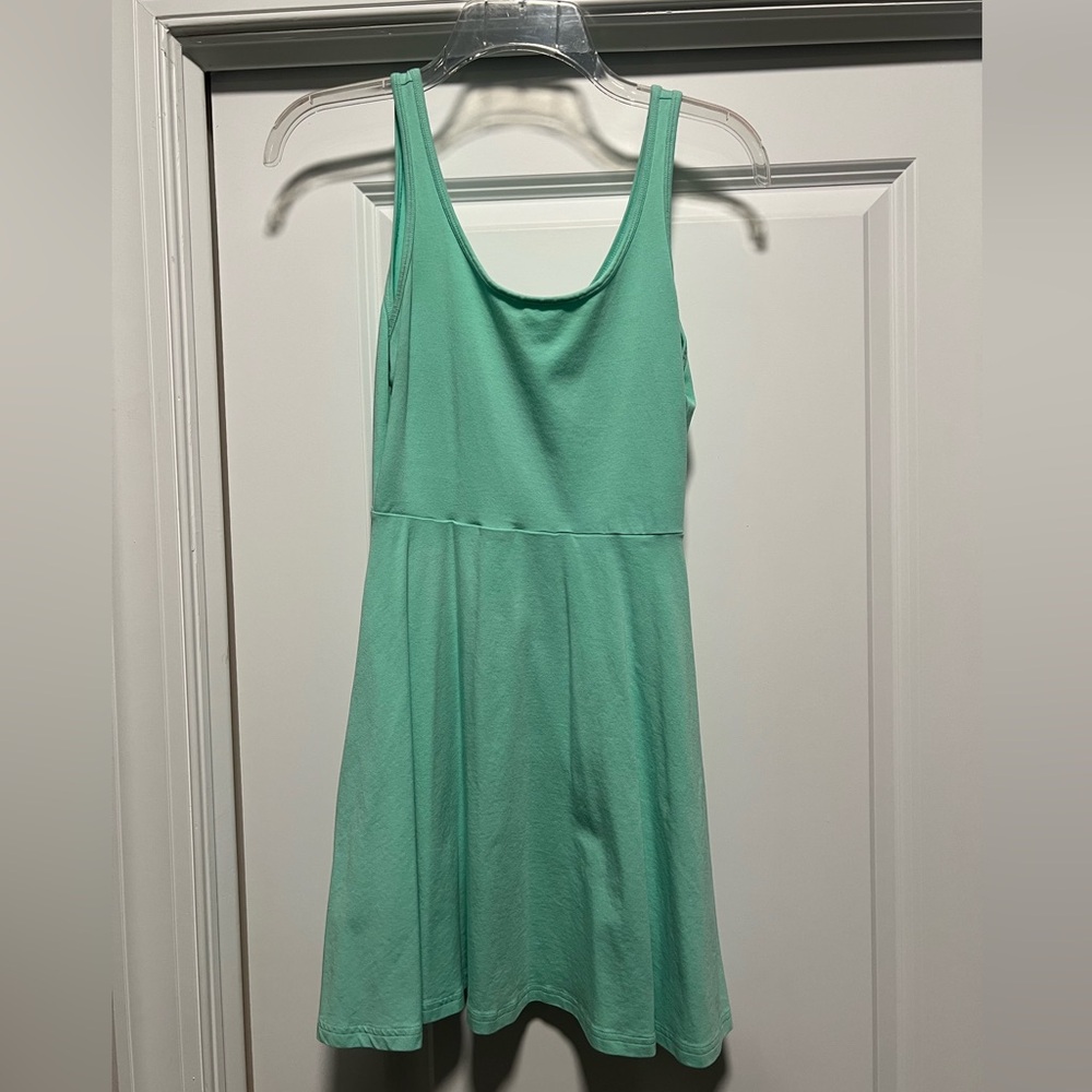 Express mint mini dress